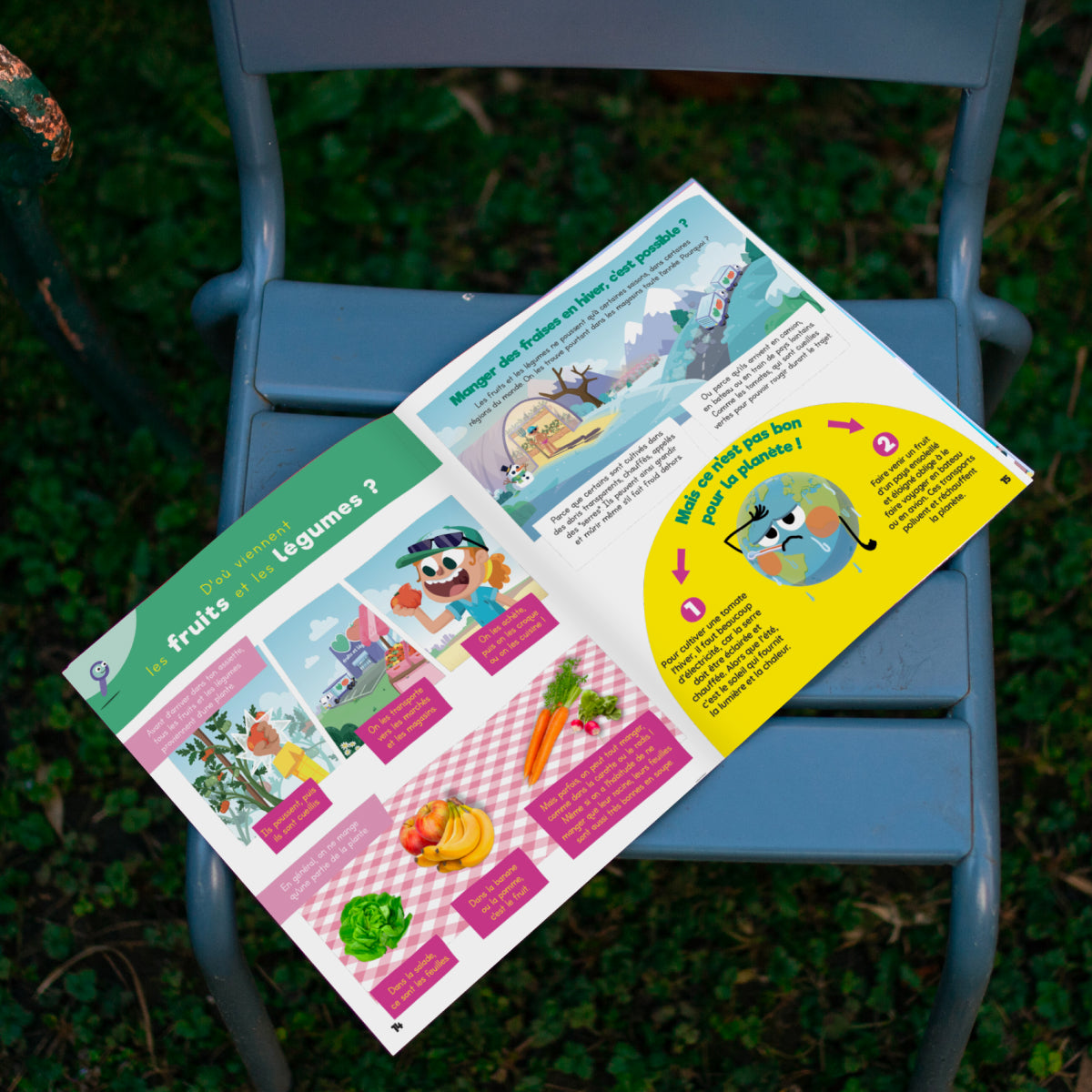 Les fruits et légumes